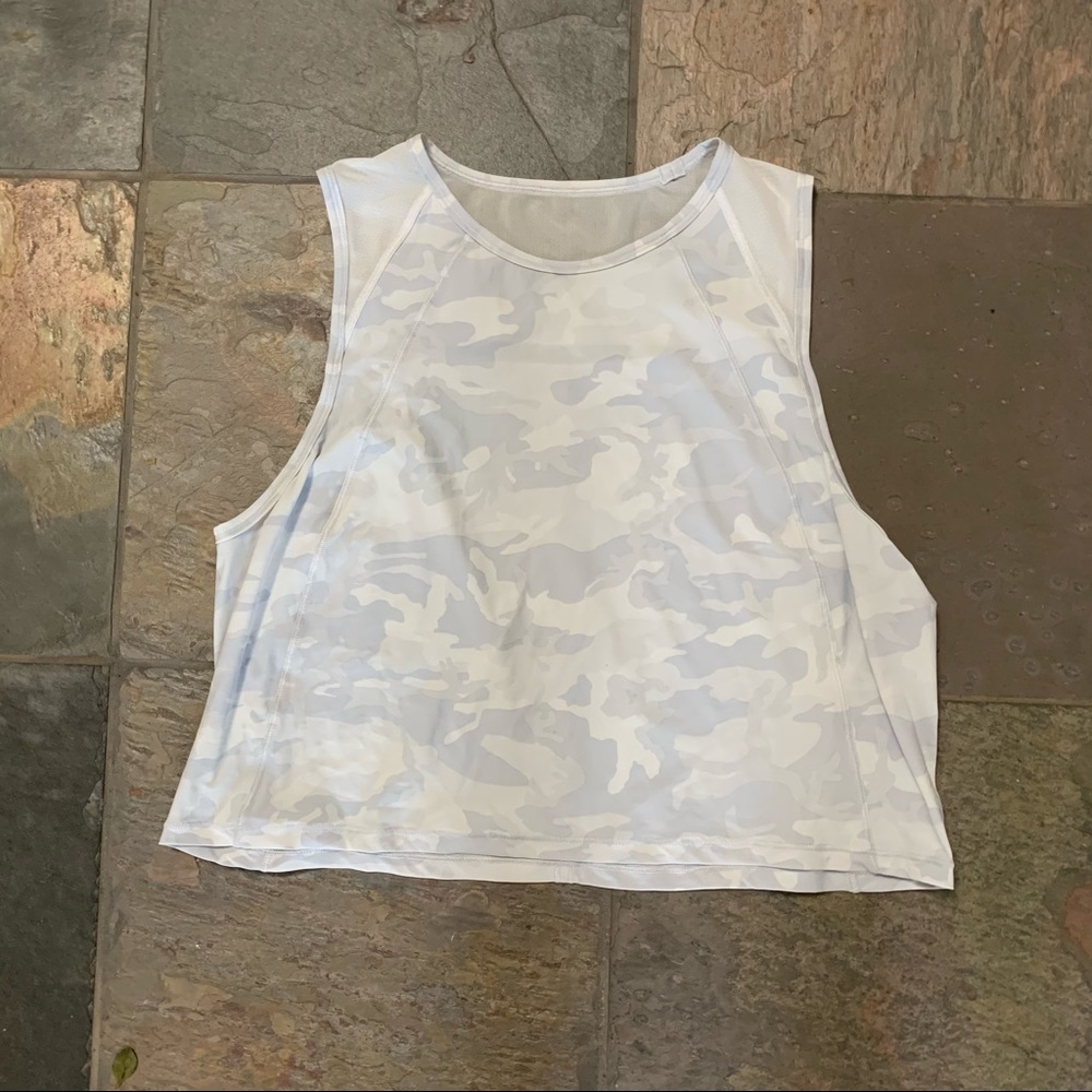 Lululemon Camo Crop Tank